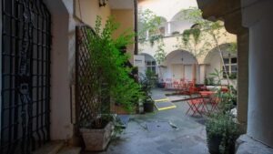 Biela 6, pohľad na nádvorie