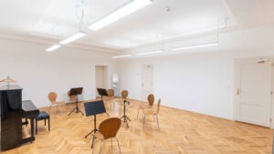 Skúšobňa v Dome hudby