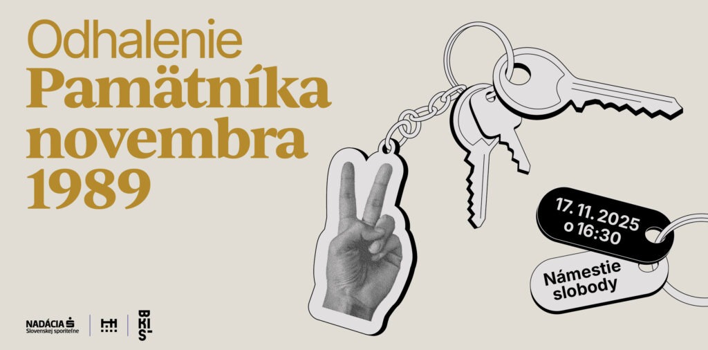 Odhalenie Pamätníka novembra 1989, vizuál podujatia