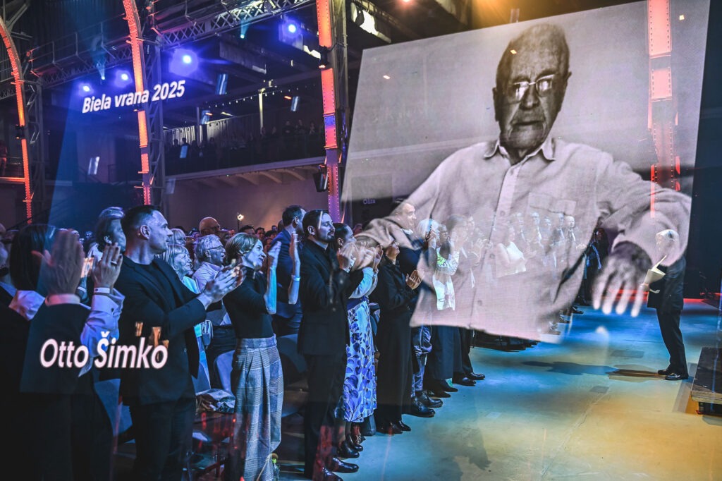 Biela Vrana 2025, foto z galavečera. Foto Martina Mlcuchova