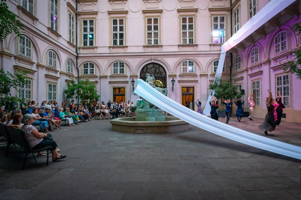 Bratislava v pohybe, foto z inštalácie, 2024