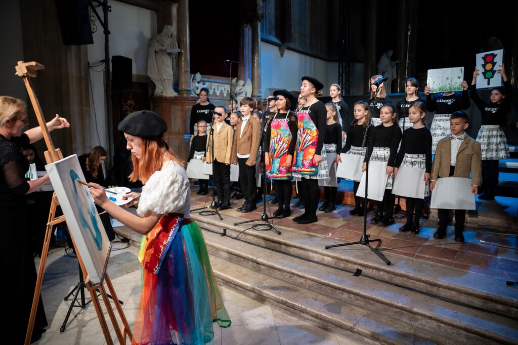 SZUS Macharova, foto z koncertu v Koncertnej sieni Klarisky